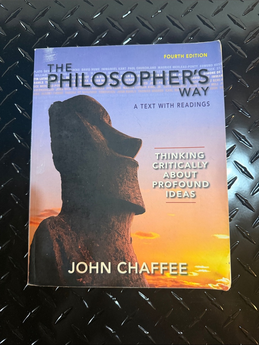 Pearson The Philosopher's Way Book — Purple and Orange Cover
